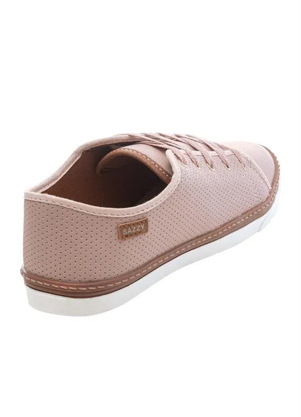 Perfecta - Tênis Rosê em Sintético 2