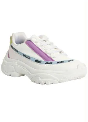 Perfecta - Tênis Sneaker Branco em Sintético - PERFECTA