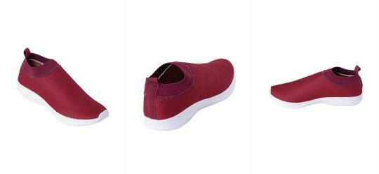 Tnis Bordo em Tecido com Elstico