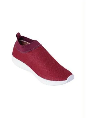Tênis Bordo em Tecido com Elástico Perfecta