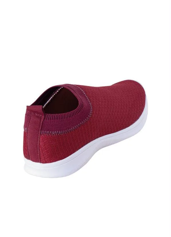 Perfecta - Tênis Bordo em Tecido com Elástico 2