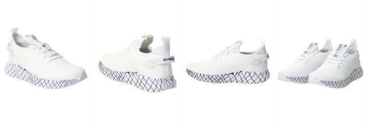 Tnis Esporte Branco com Sola Desenhada