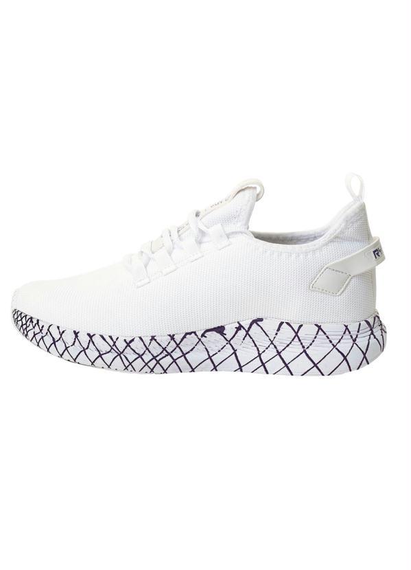 Perfecta - Tênis Esporte Branco com Sola Desenhada 3