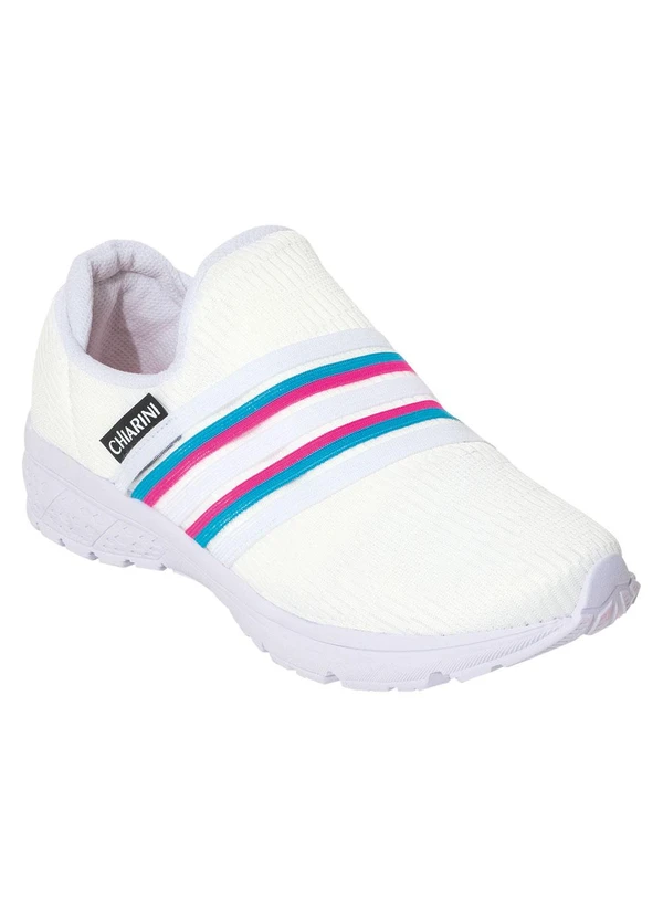 Perfecta - Tênis Esporte Branco em Tecido