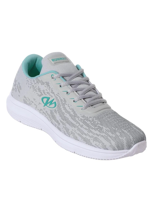 Perfecta - Tênis Esporte Cinza em Tecido