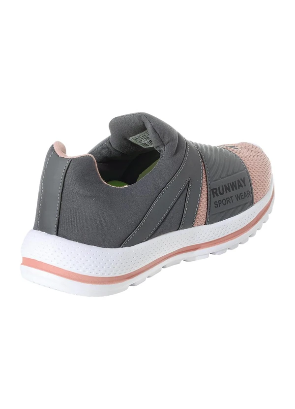 Perfecta - Tênis Esporte Grafite em Tecido e Sintético 2