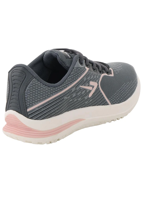 Perfecta - Tênis Esporte Grafite em Tecido 3