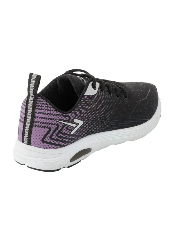 Perfecta - Tênis Esporte Lilás em Tecido 2