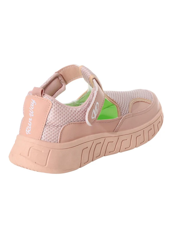 Perfecta - Tênis Esporte Nude em Sintético 2