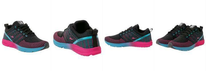 Tnis Esporte Pink com Sola Colorida