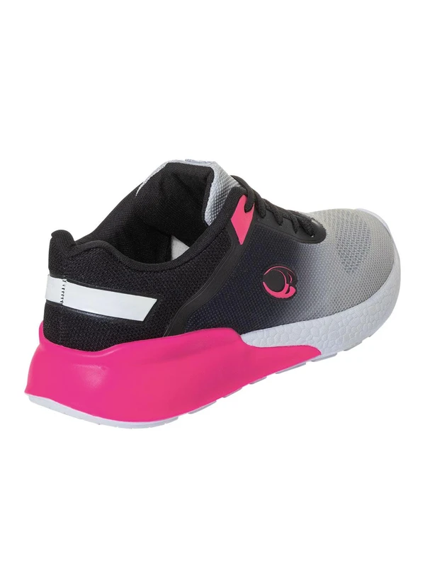 Perfecta - Tênis Esporte Prata em Tecido 2