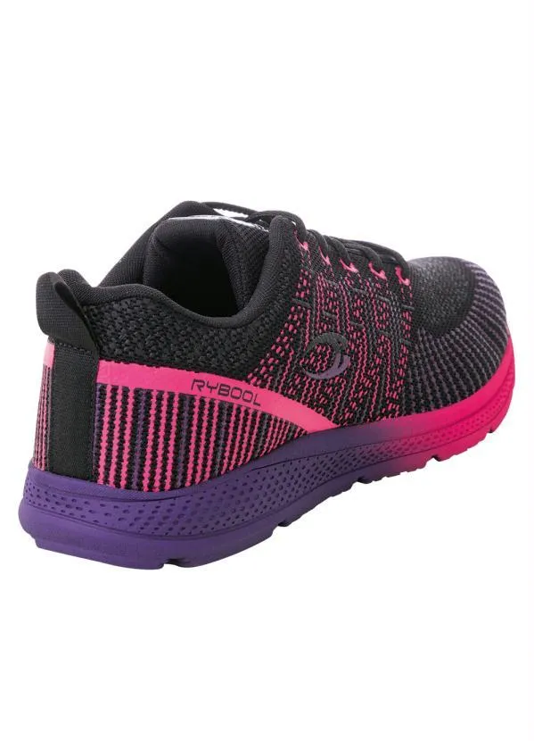 Perfecta - Tênis Esporte Preto com Sola Bicolor 2