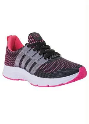 Perfecta - Tênis Esporte Preto em Sintético com Tecido - PERFECTA