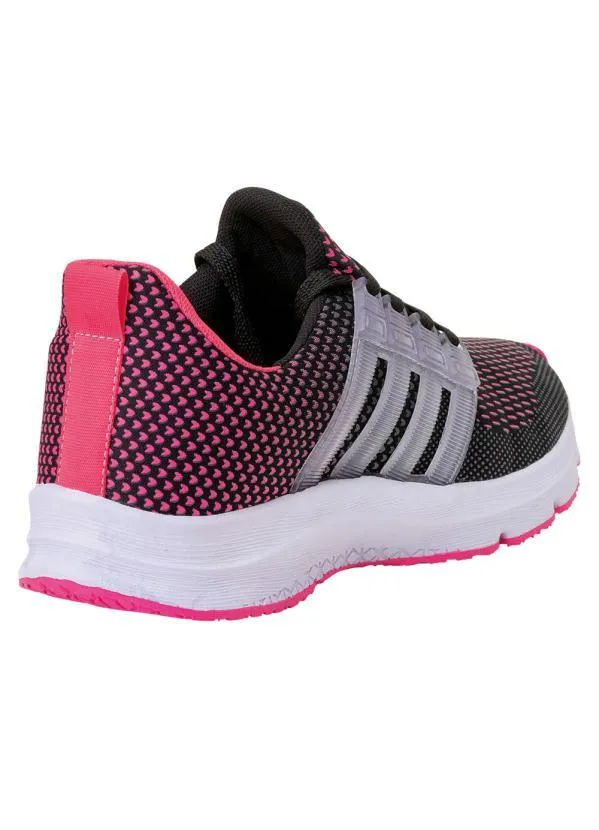 Perfecta - Tênis Esporte Preto em Sintético com Tecido 2