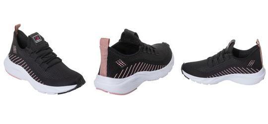 T�nis Esporte Preto em Tecido