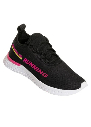 Perfecta - Tênis Esporte Preto em Tecido - PERFECTA