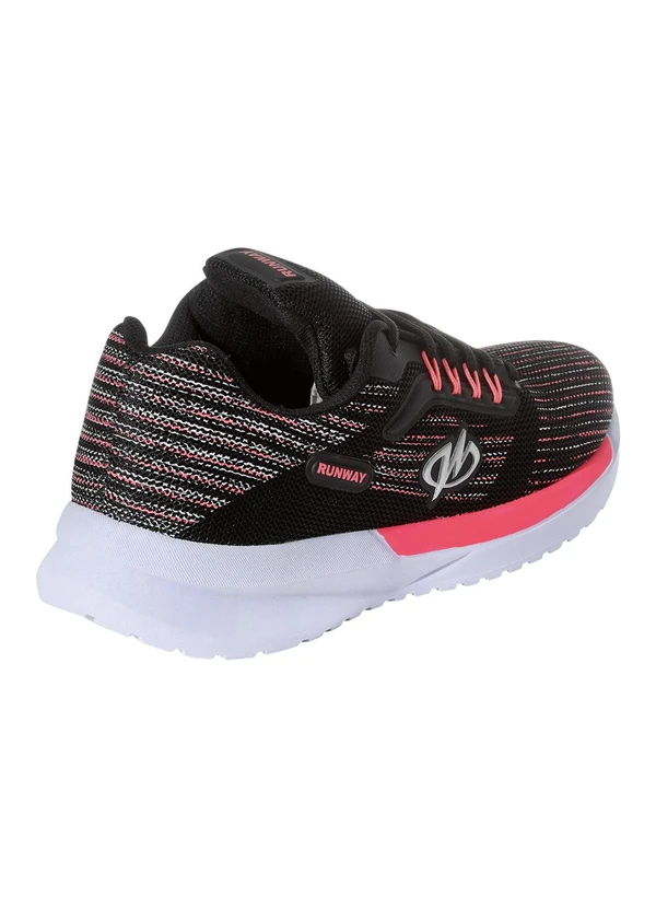 Perfecta - Tênis Esporte Preto em Tecido 2