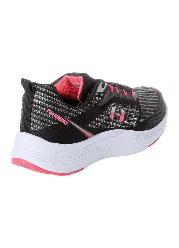 Perfecta - Tênis Esporte Preto em Tecido 2