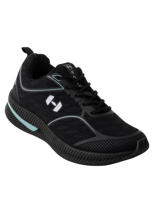 Perfecta - Tênis Esporte Preto em Tecido