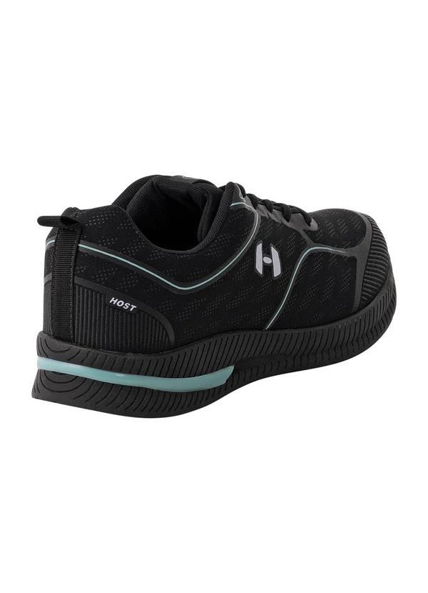 Perfecta - Tênis Esporte Preto em Tecido 2