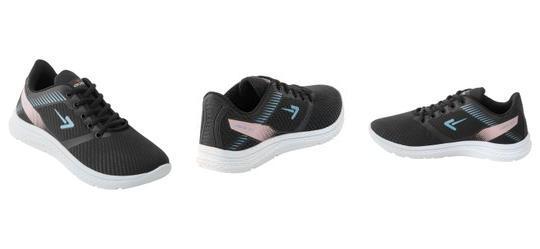 T�nis Esporte Preto em Tecido