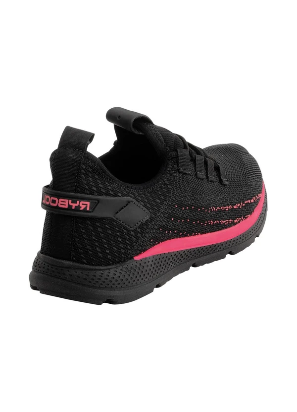 Perfecta - Tênis Esporte Preto em Tecido 2