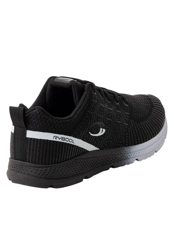 Perfecta - Tênis Esporte Preto em Tecido 2