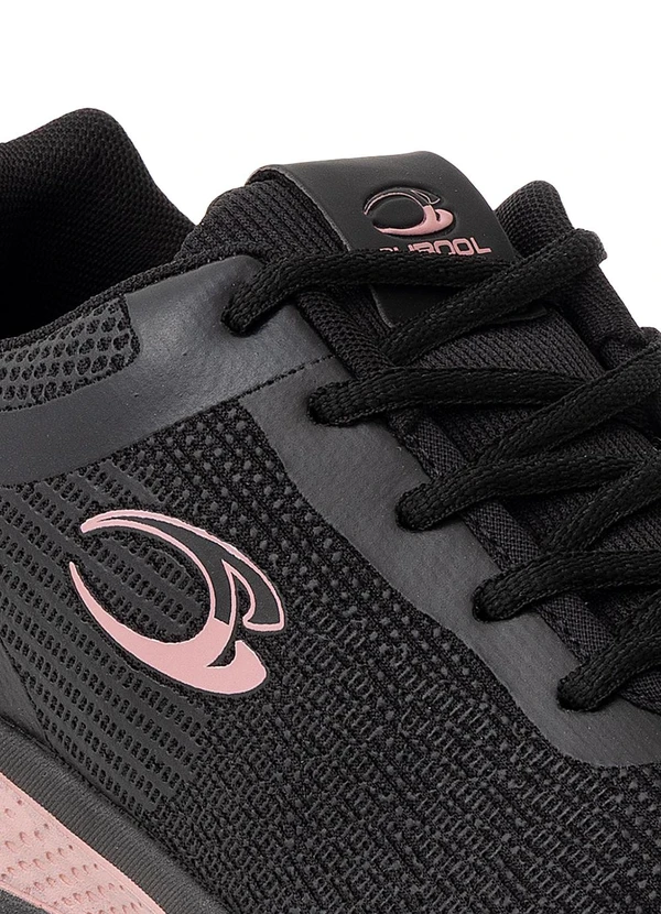 Perfecta - Tênis Esporte Preto em Tecido 4