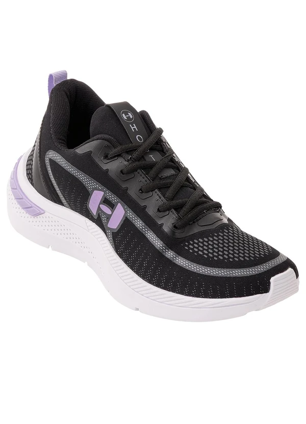 Perfecta - Tênis Esporte Preto em Tecido