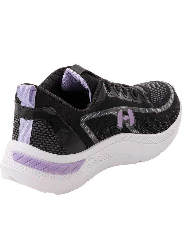 Perfecta - Tênis Esporte Preto em Tecido 2