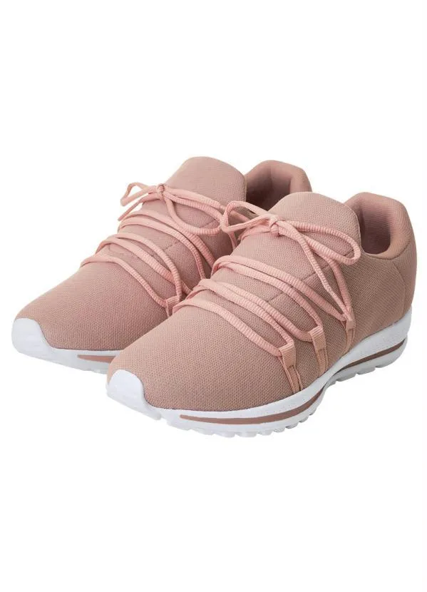 Perfecta - Tênis Esporte Rosê com Solado Bicolor 4