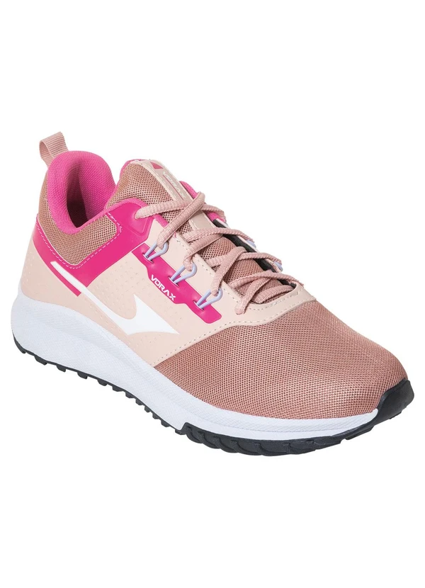 Perfecta - Tênis Esporte Rosê em Tecido