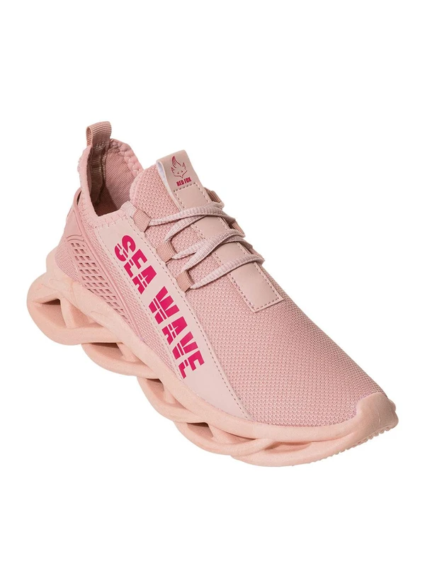 Perfecta - Tênis Esporte Rosê em Tecido 3