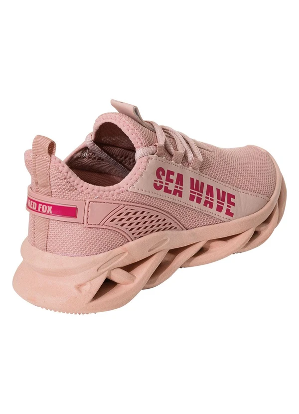 Perfecta - Tênis Esporte Rosê em Tecido 4