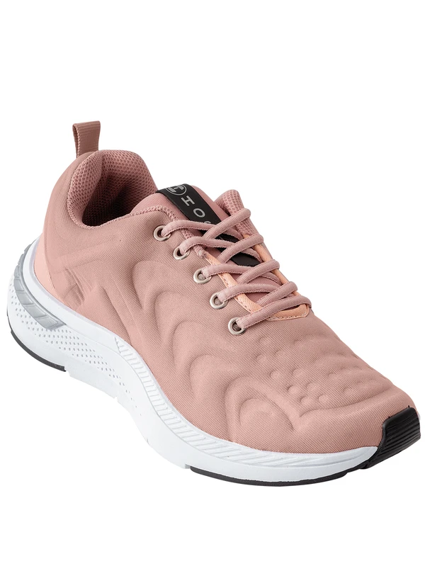 Perfecta - Tênis Esporte Rosê em Tecido