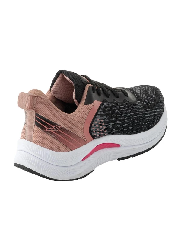 Perfecta - Tênis Esporte Rose em Tecido 2