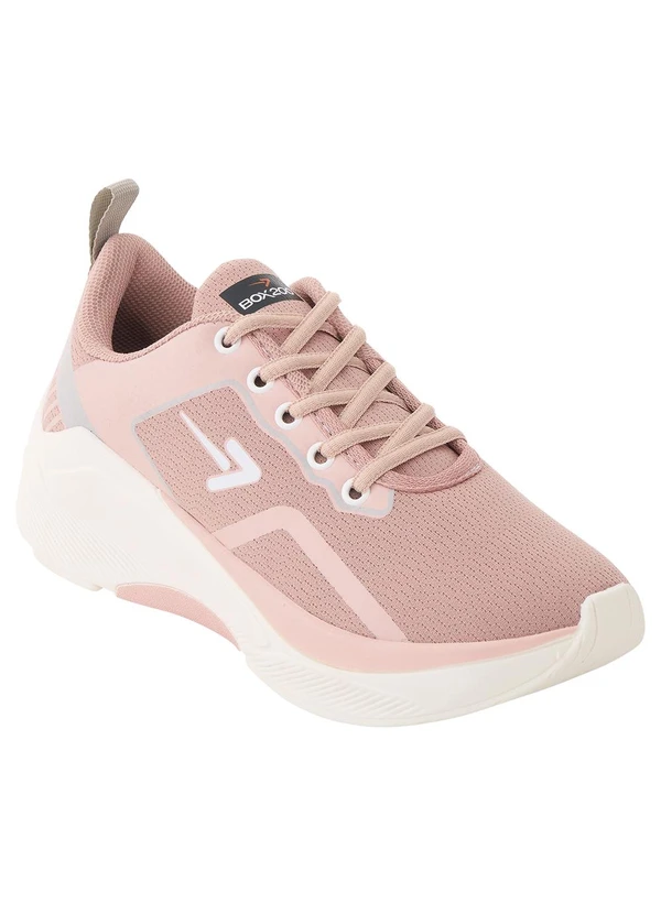 Perfecta - Tênis Esportivo Nude com Solado Bicolor