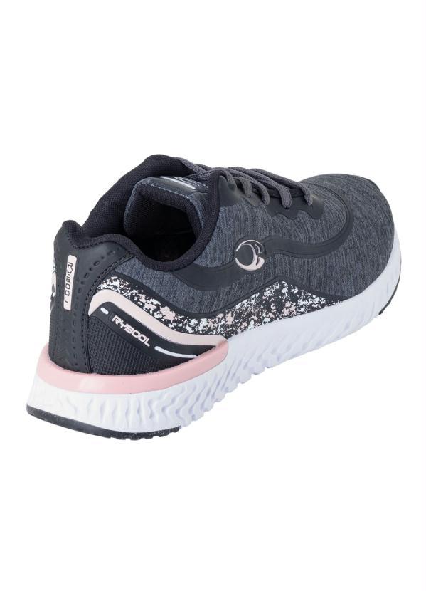 Outlet - Tênis Grafite em Tecido Estampado 2