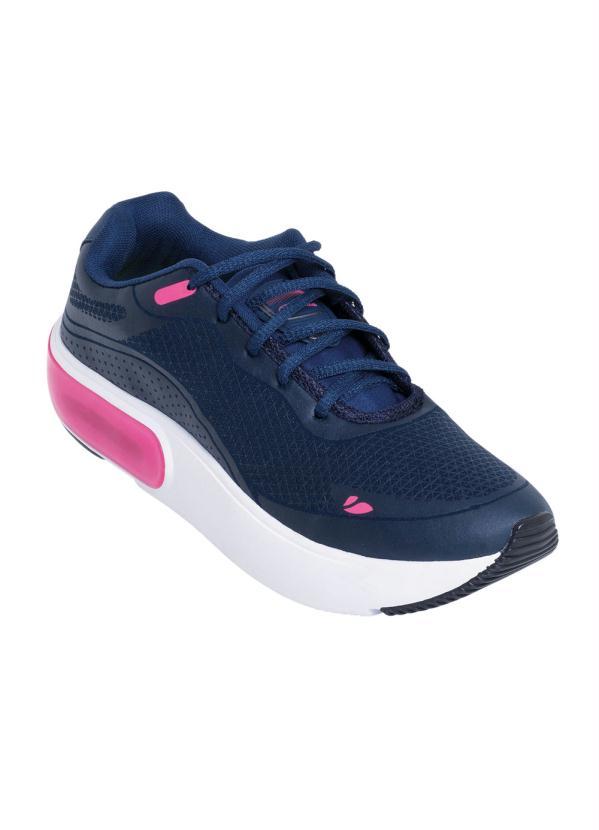 Outlet - Tênis Marinho em Tecido Estampado 1