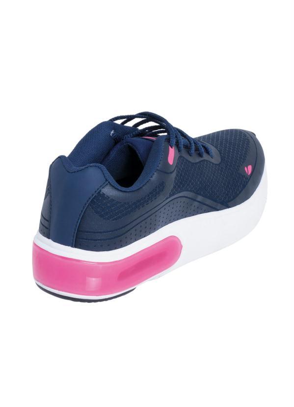 Outlet - Tênis Marinho em Tecido Estampado 2