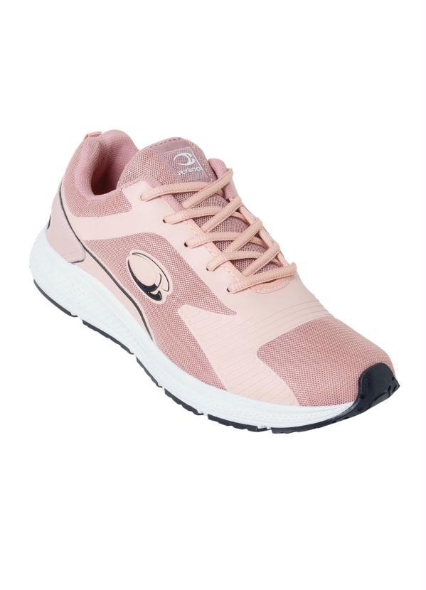 Outlet - Tênis Rosê em Tecido com Sintético 1