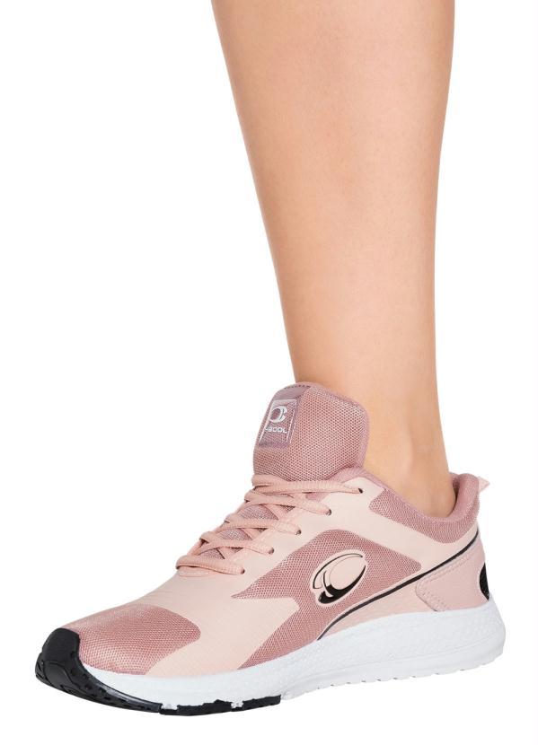 Outlet - Tênis Rosê em Tecido com Sintético 5