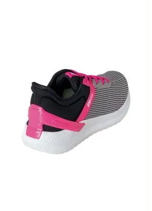 Tênis Actvitta (Cinza) com Detalhes em Rosa/Preto - ACTVITTA
