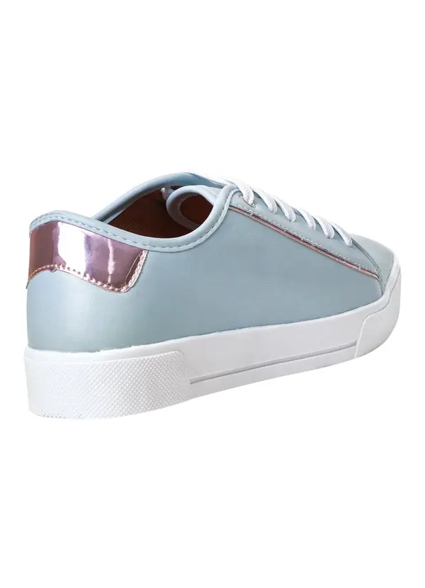 Perfecta - Tênis Azul em Sintético 2