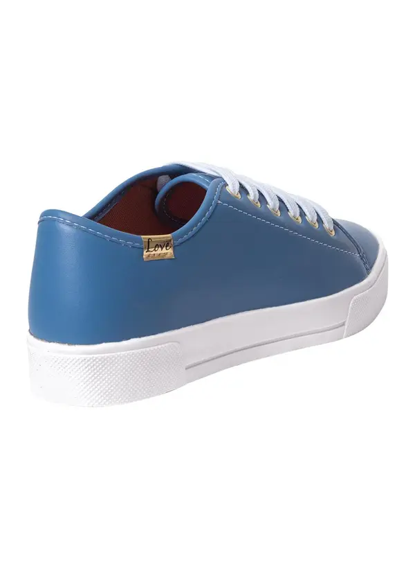 Perfecta - Tênis Azul em Sintético 2