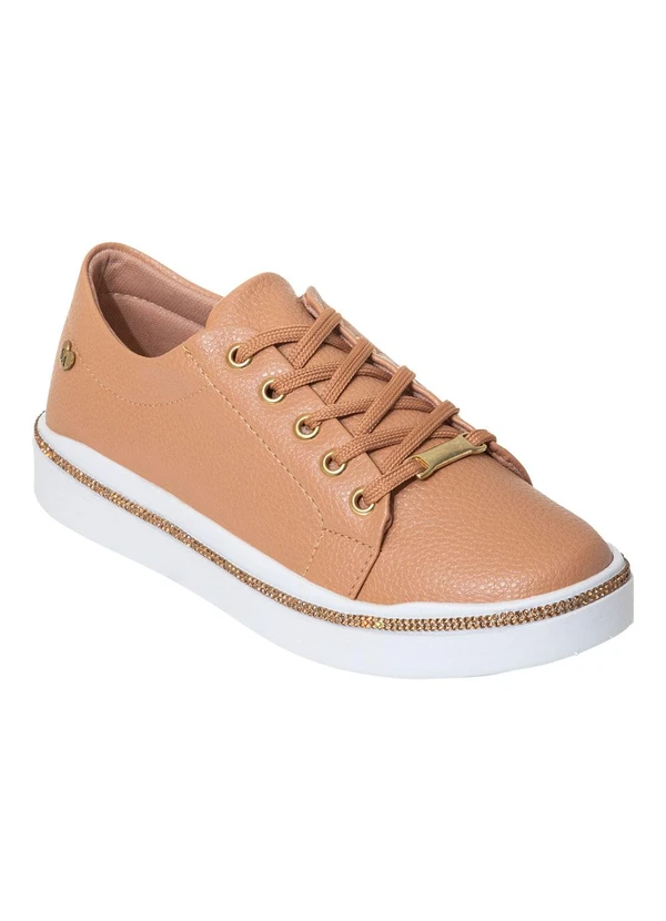 Perfecta - Tênis Bege em Sintético