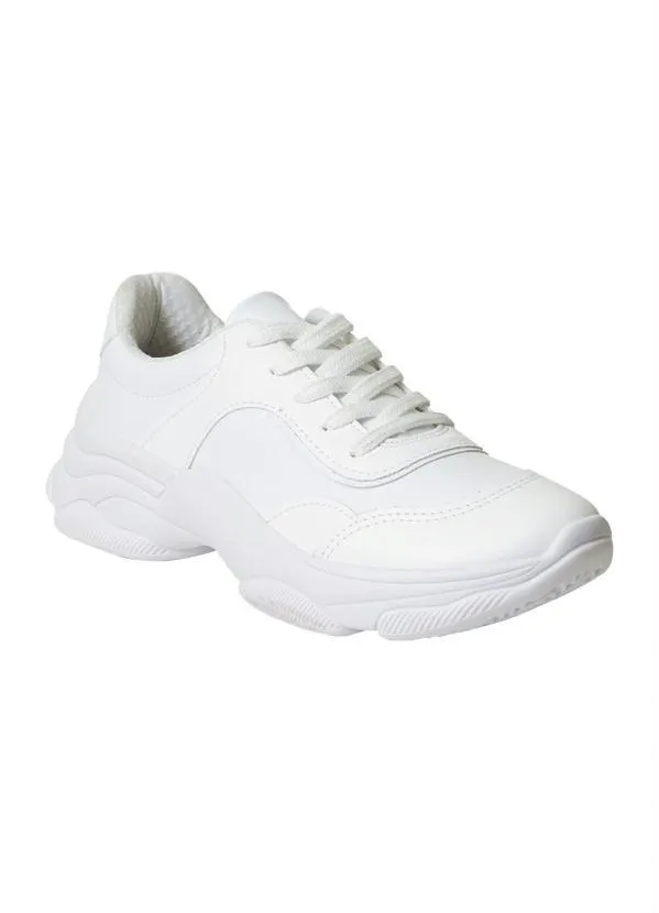 Tênis Beira Rio Branca em Sisntético Multimarcas