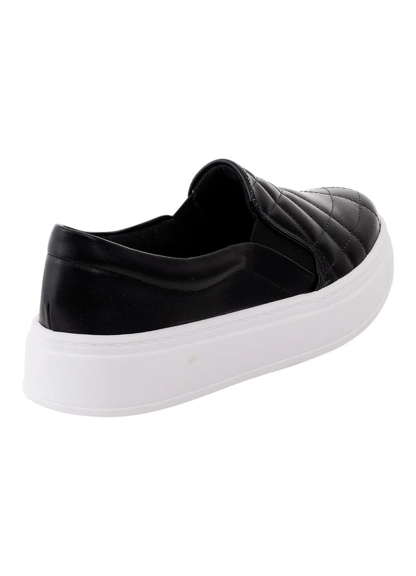 Beira Rio - Tênis Beira Rio Preto em Sintético 2