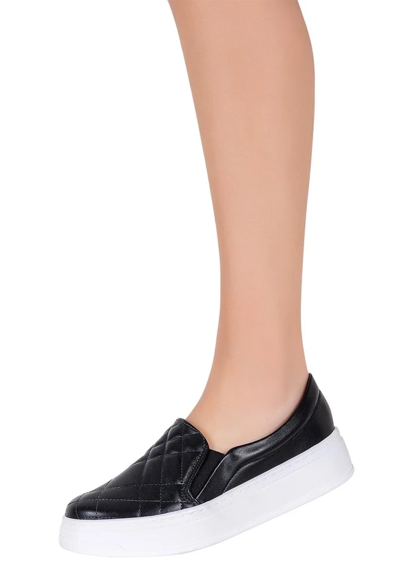 Beira Rio - Tênis Beira Rio Preto em Sintético 5