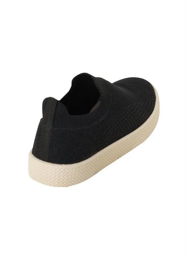 Beira Rio - Tênis Beira Rio Preto em Tecido 2